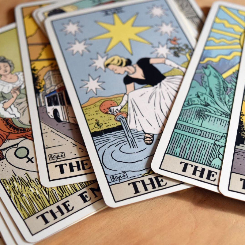 Philly Tarot Decks by James Boyle