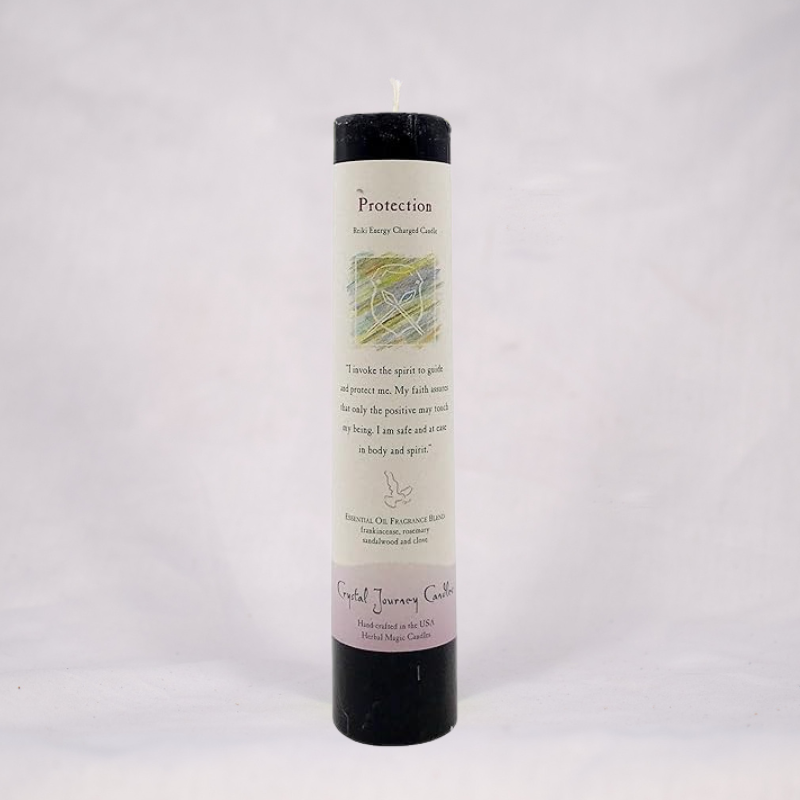 Crystal Journey: Herbal Magic Reiki-Charged Pillars