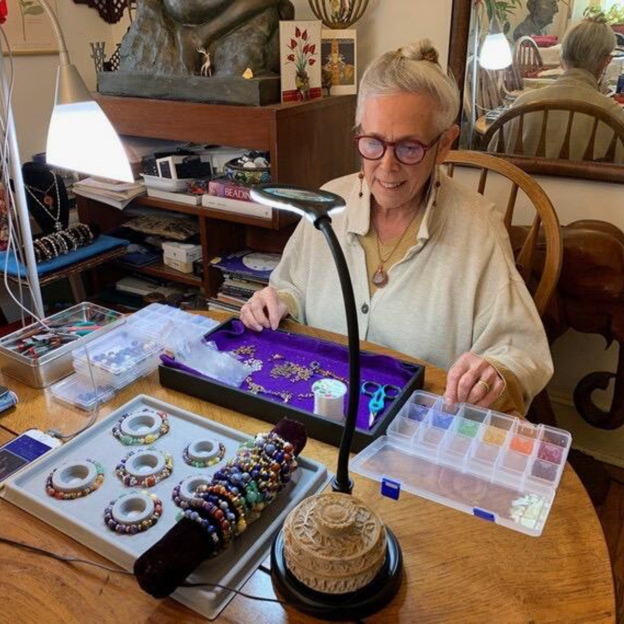 Barbara Levitt’s Suncatchers