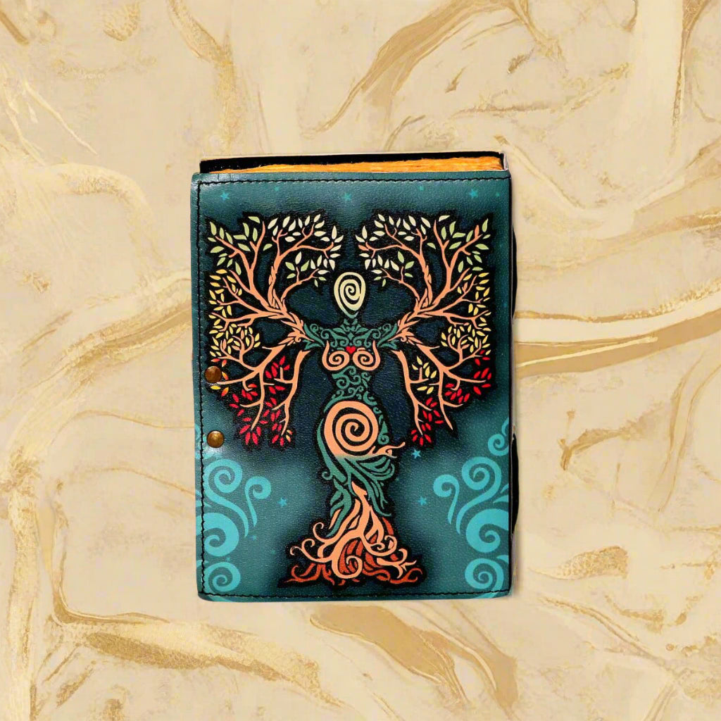 Mother Earth Handmade Journal – Nature Inspired Writing & Mindfulness Notebook