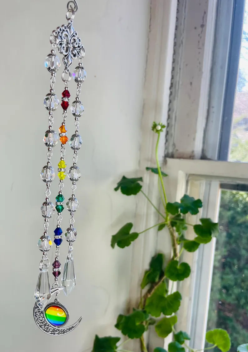LGBTQ Triple Suncatcher