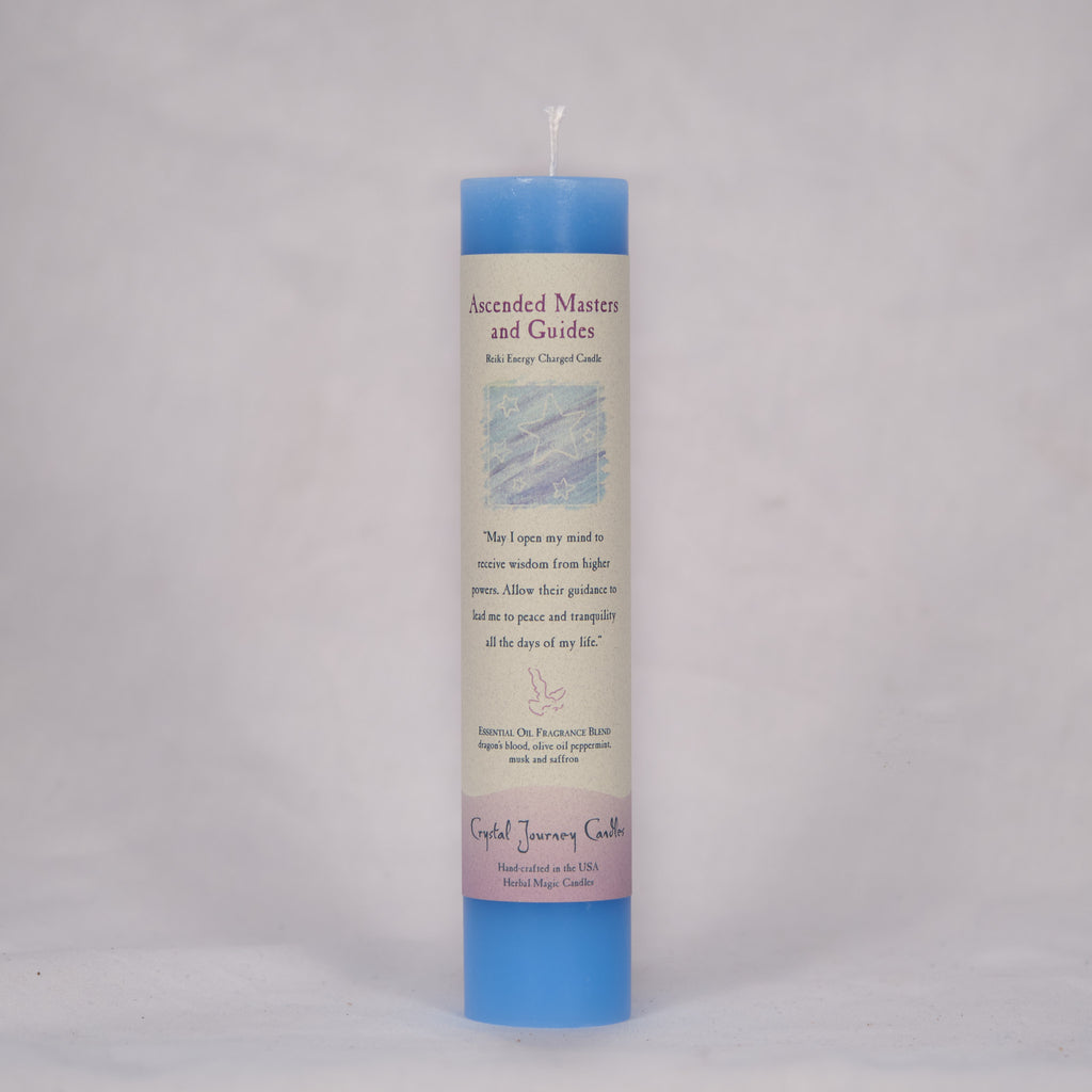 Crystal Journey: Herbal Magic Reiki-Charged Pillars