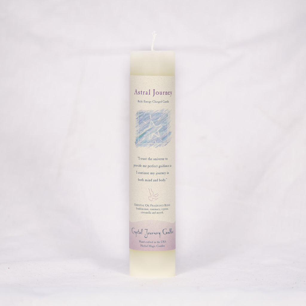 Crystal Journey: Herbal Magic Reiki-Charged Pillars