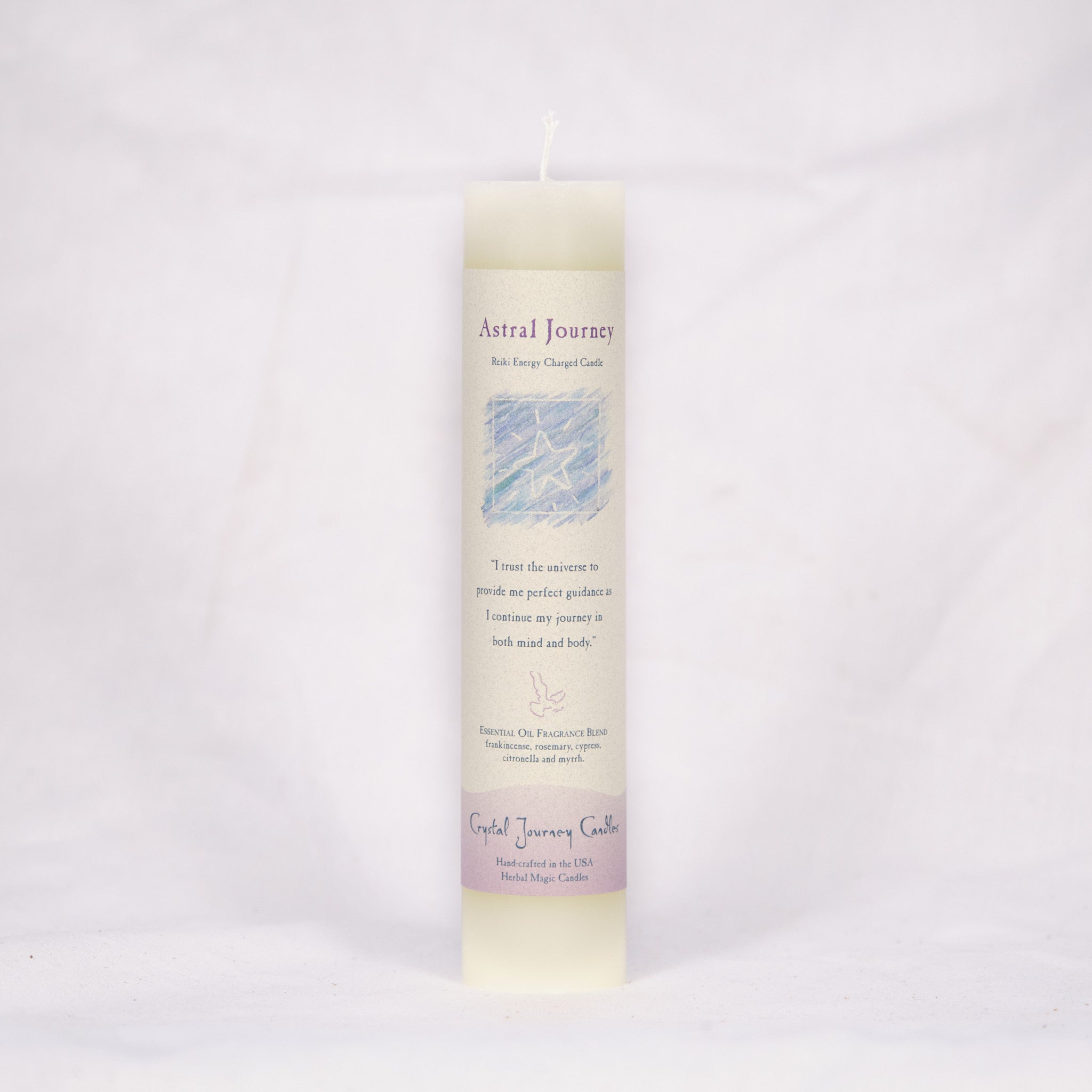 Crystal Journey: Herbal Magic Reiki-Charged Pillars