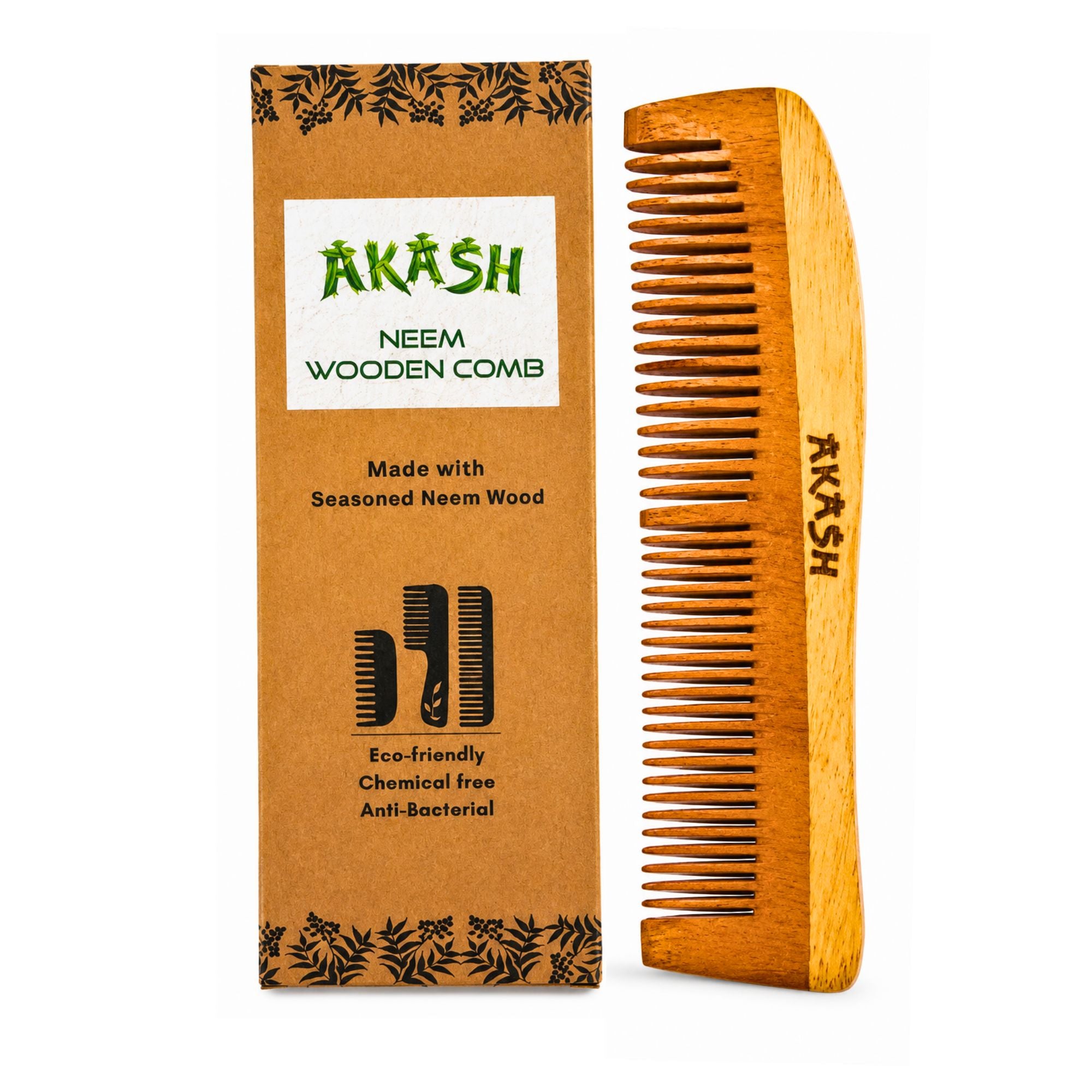 Neem Wood Comb for Men & Women