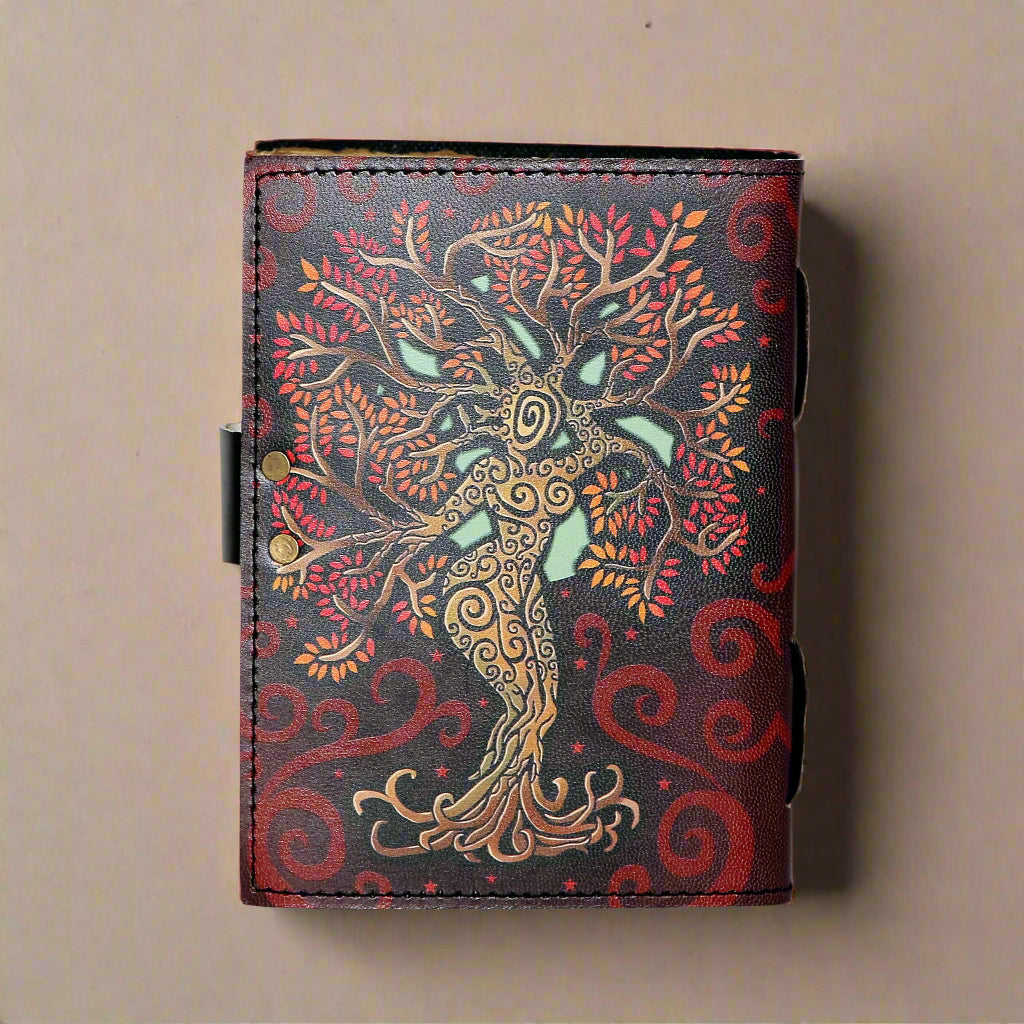 Brown Tree Handmade Journal – Rustic Writing & Creative Notebook