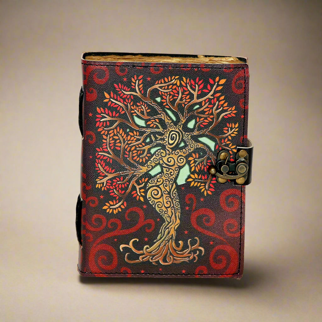 Brown Tree Handmade Journal – Rustic Writing & Creative Notebook
