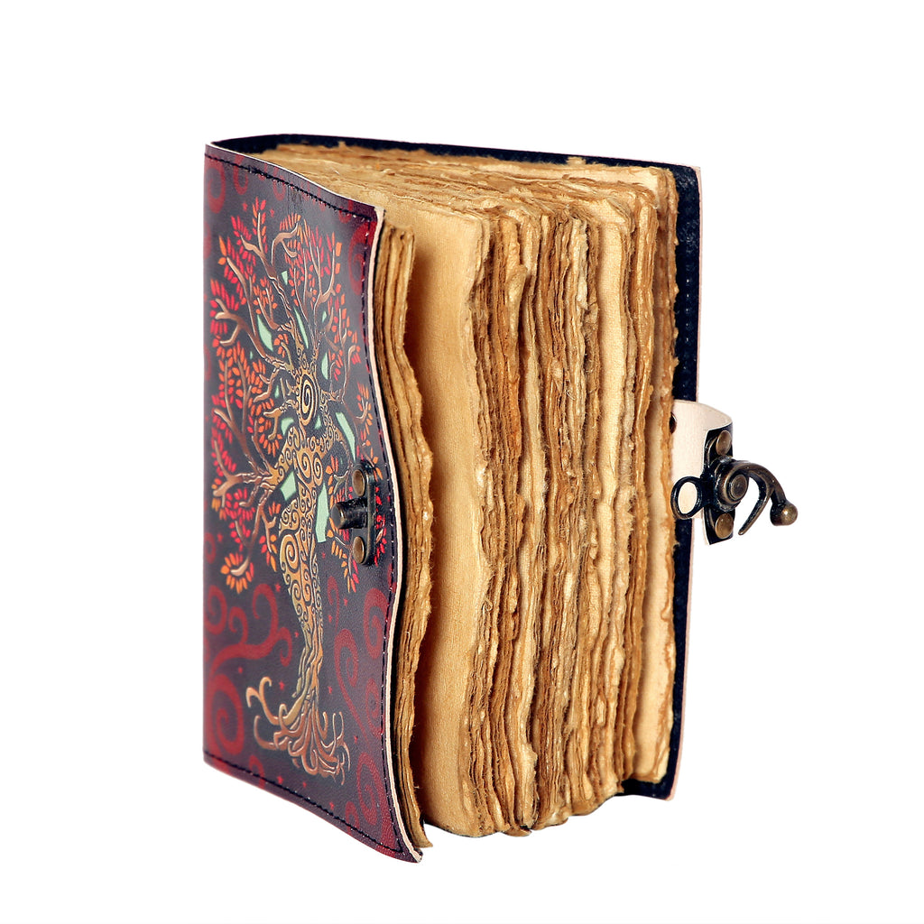 Brown Tree Handmade Journal – Rustic Writing & Creative Notebook