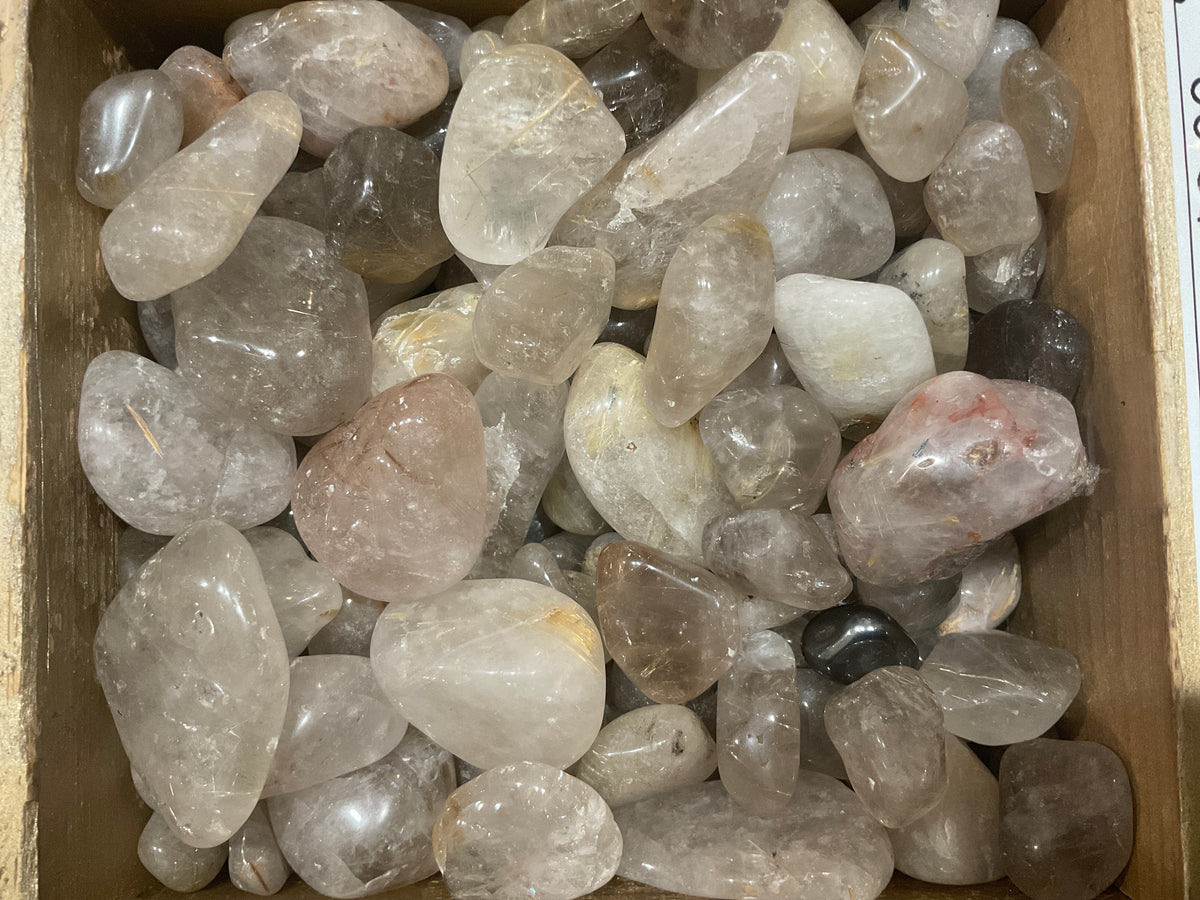 Tumbled Rutilated Quartz