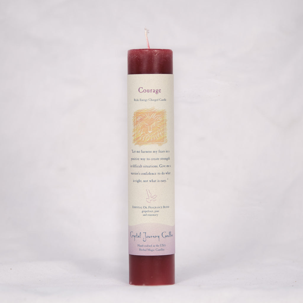 Crystal Journey: Herbal Magic Reiki-Charged Pillars