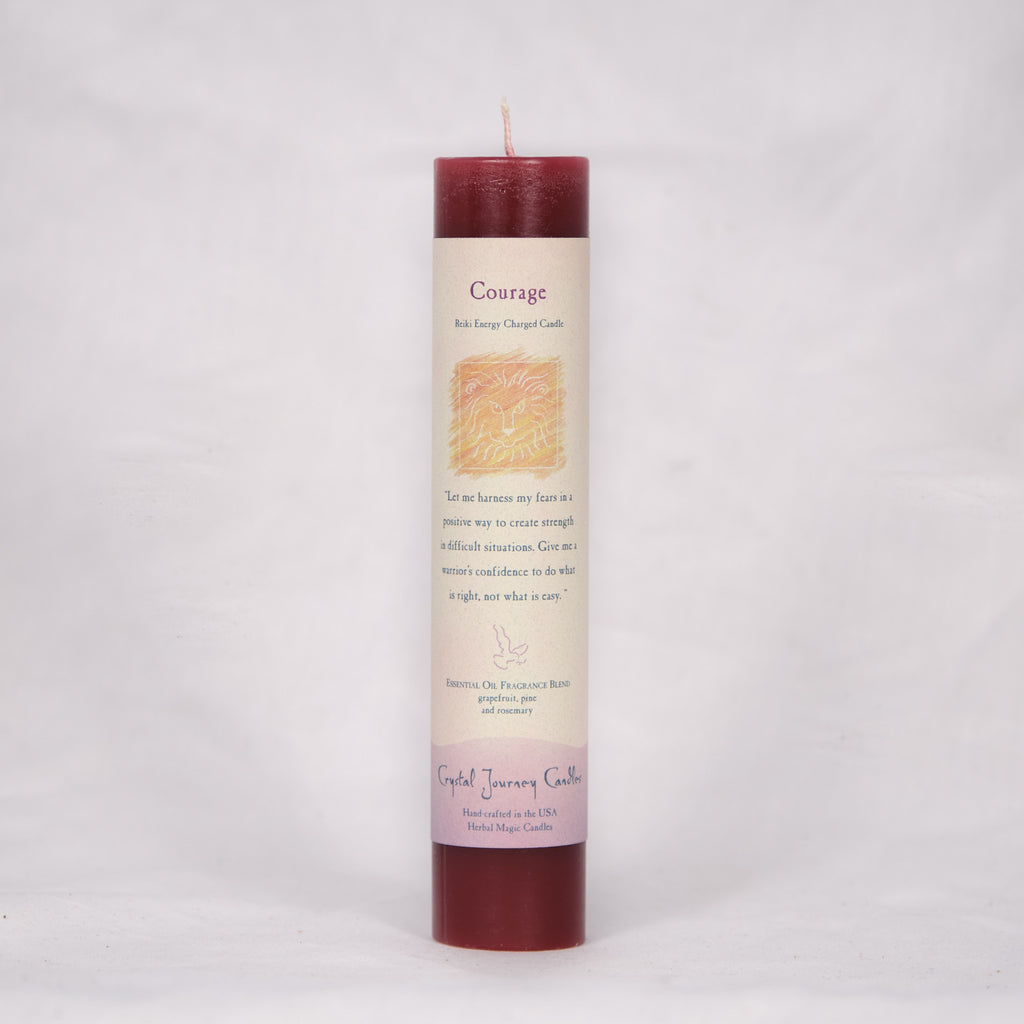 Crystal Journey: Herbal Magic Reiki-Charged Pillars