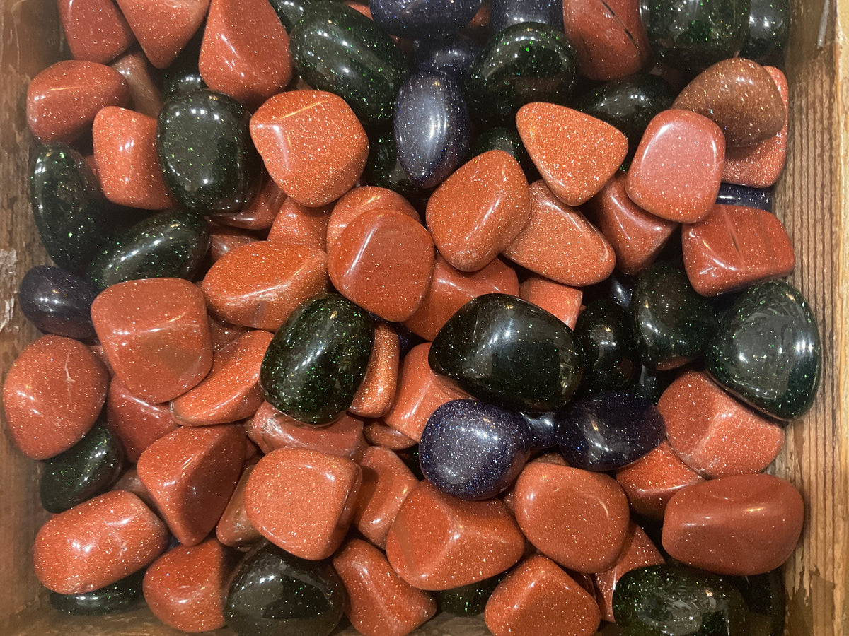 Goldstone - Green, Blue, Gold