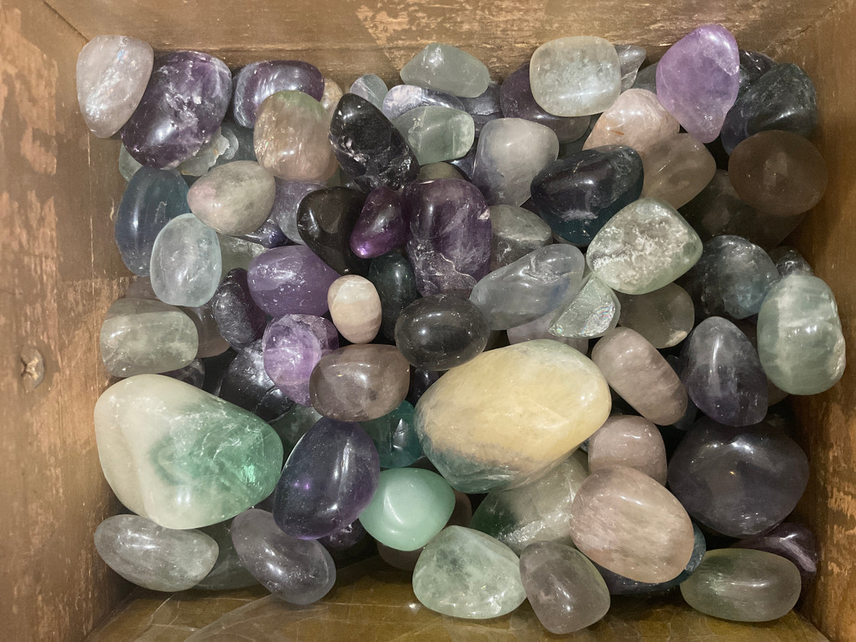 Tumbled Fluorite