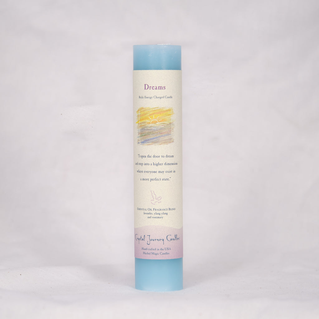 Crystal Journey: Herbal Magic Reiki-Charged Pillars