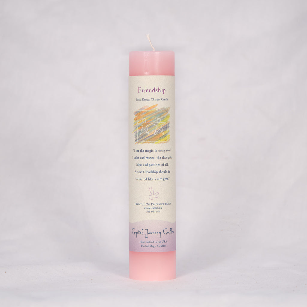 Crystal Journey: Herbal Magic Reiki-Charged Pillars
