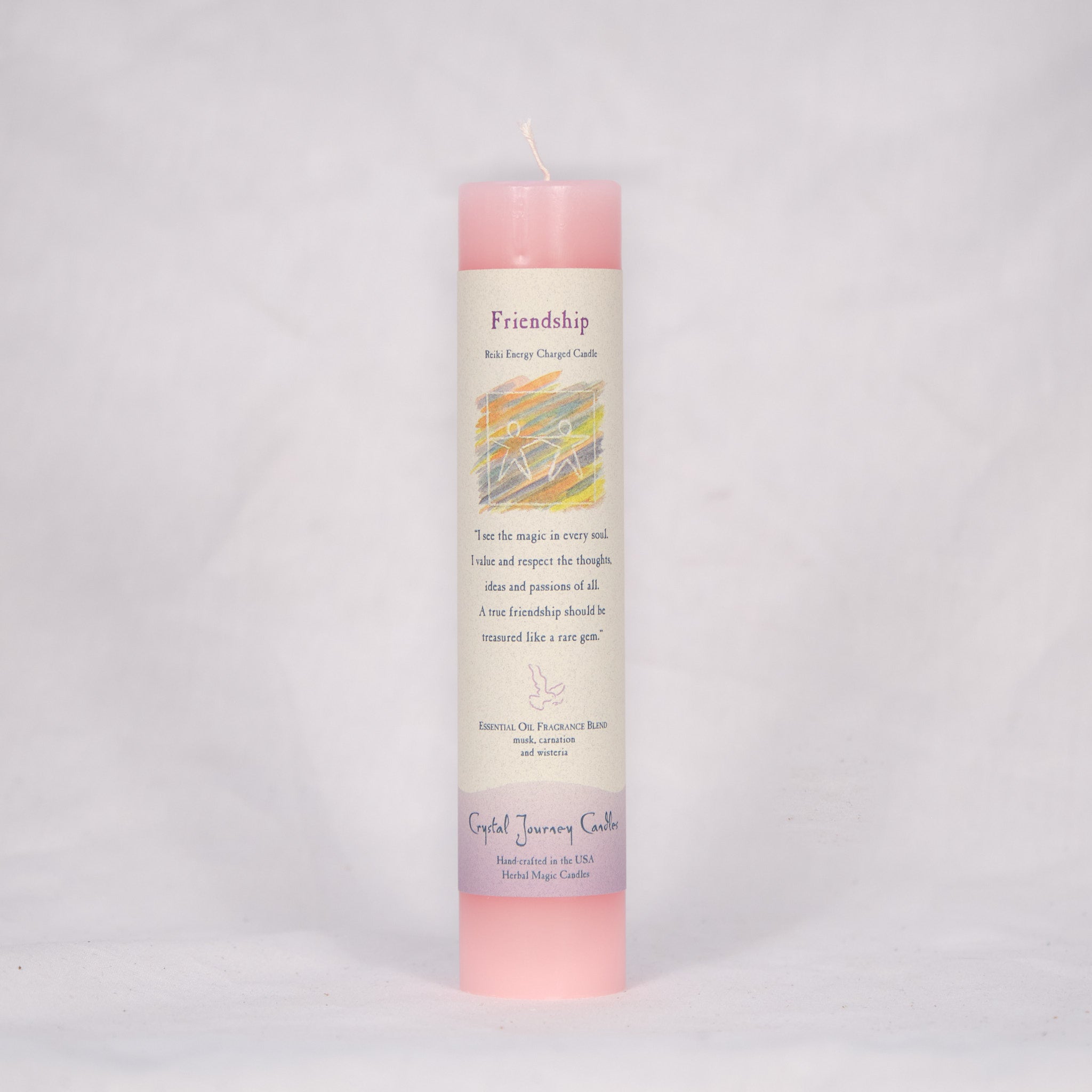 Crystal Journey: Herbal Magic Reiki-Charged Pillars