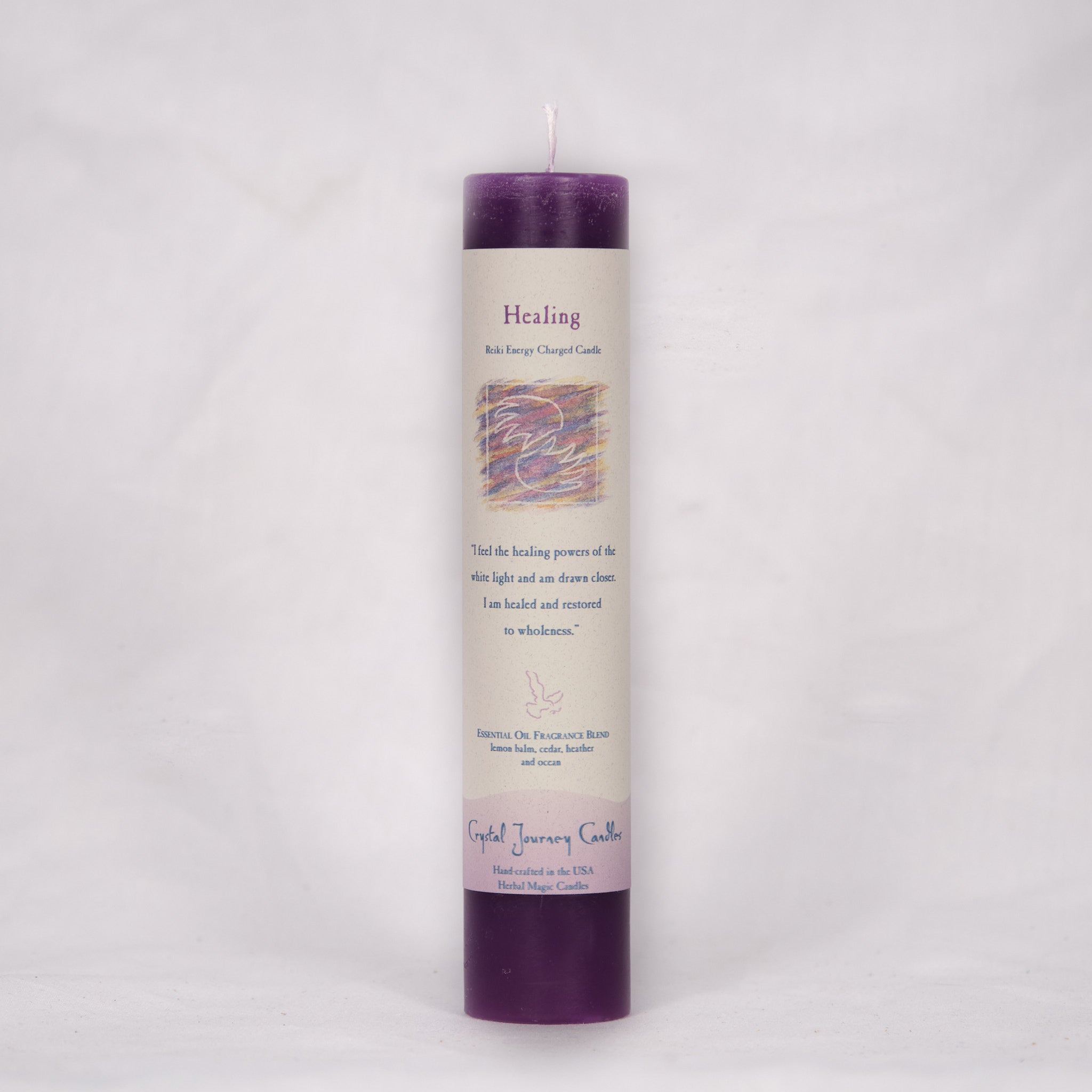 Crystal Journey: Herbal Magic Reiki-Charged Pillars