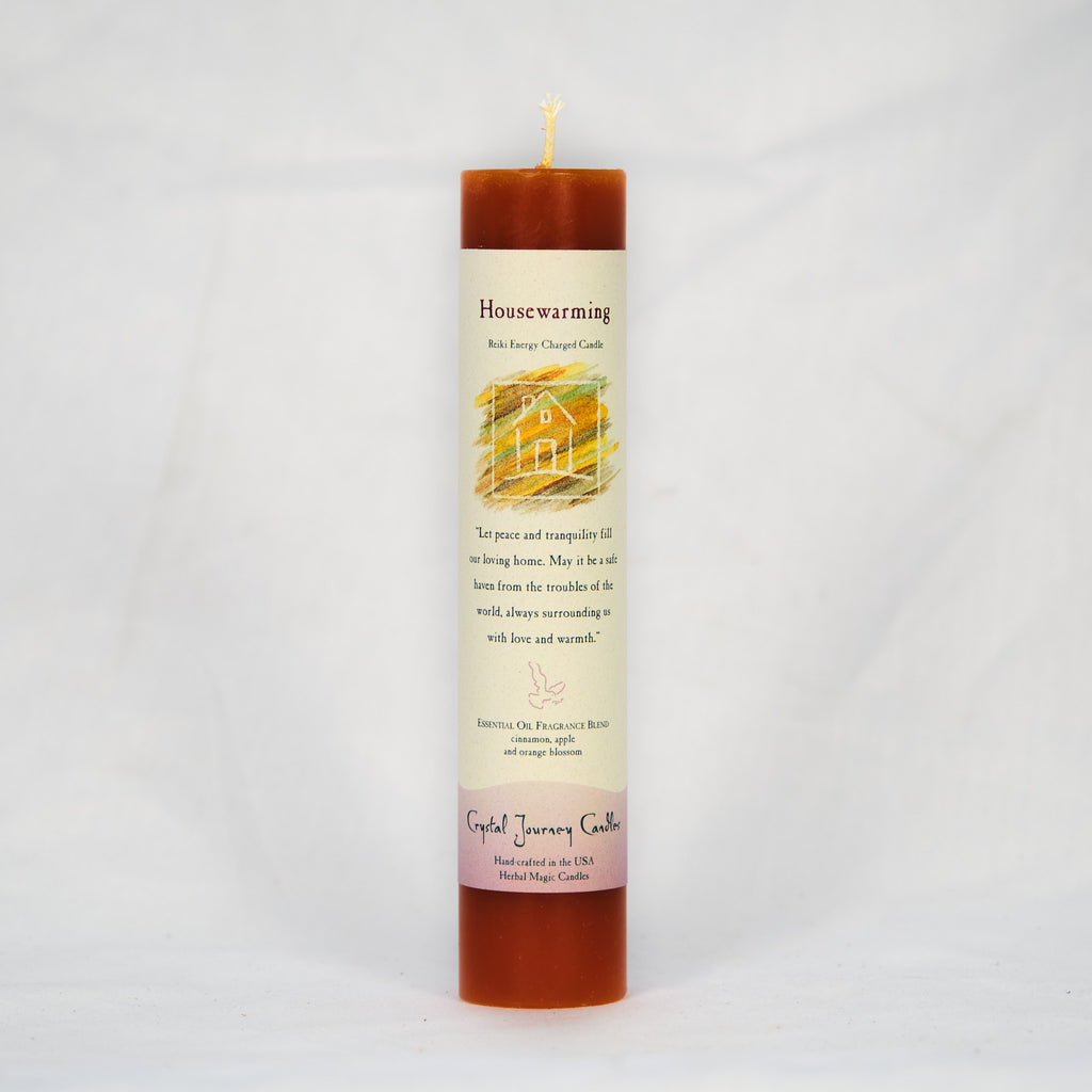 Crystal Journey: Herbal Magic Reiki-Charged Pillars