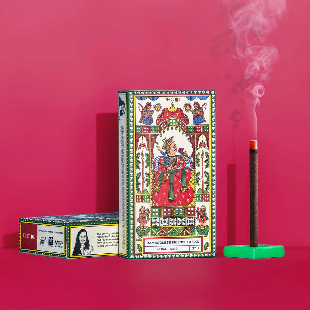 Bambooless Indian Rose Incense
