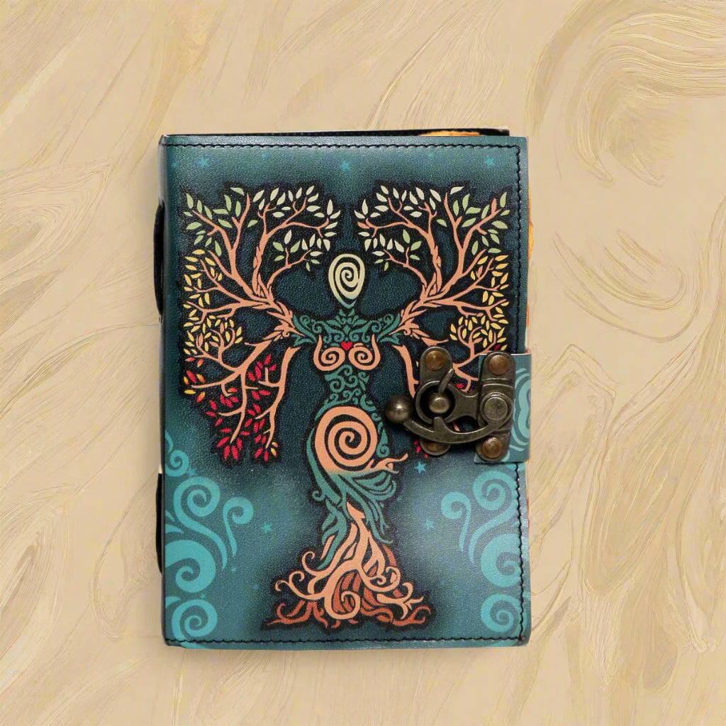 Mother Earth Handmade Journal – Nature Inspired Writing & Mindfulness Notebook
