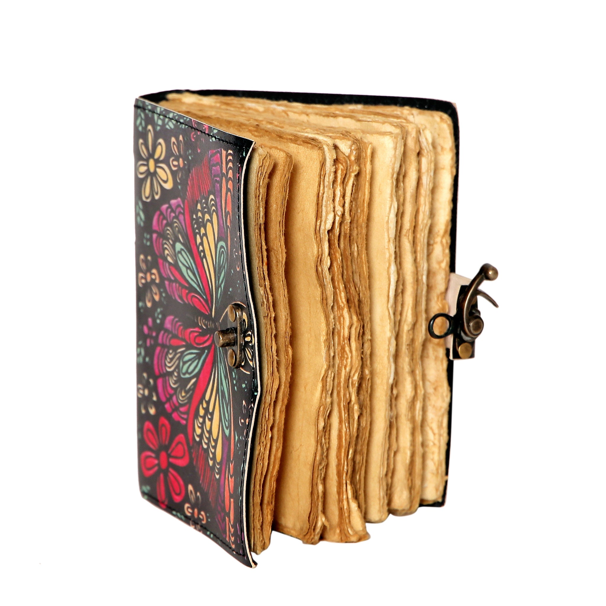 Multicolor Butterfly Handmade Journal – Artistic Writing & Creative Notebook