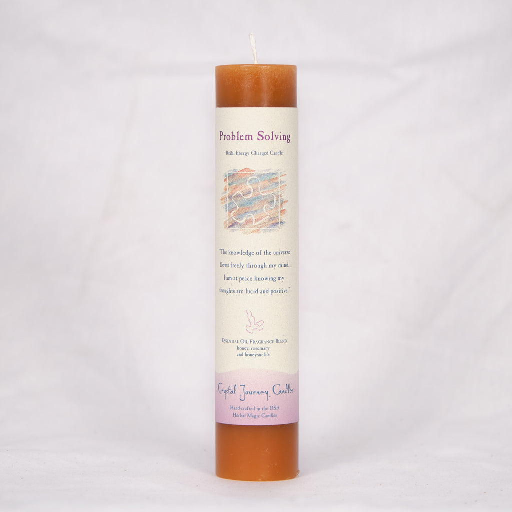 Crystal Journey: Herbal Magic Reiki-Charged Pillars