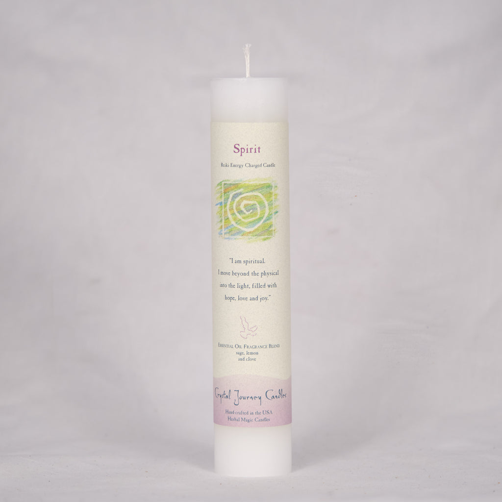 Crystal Journey: Herbal Magic Reiki-Charged Pillars