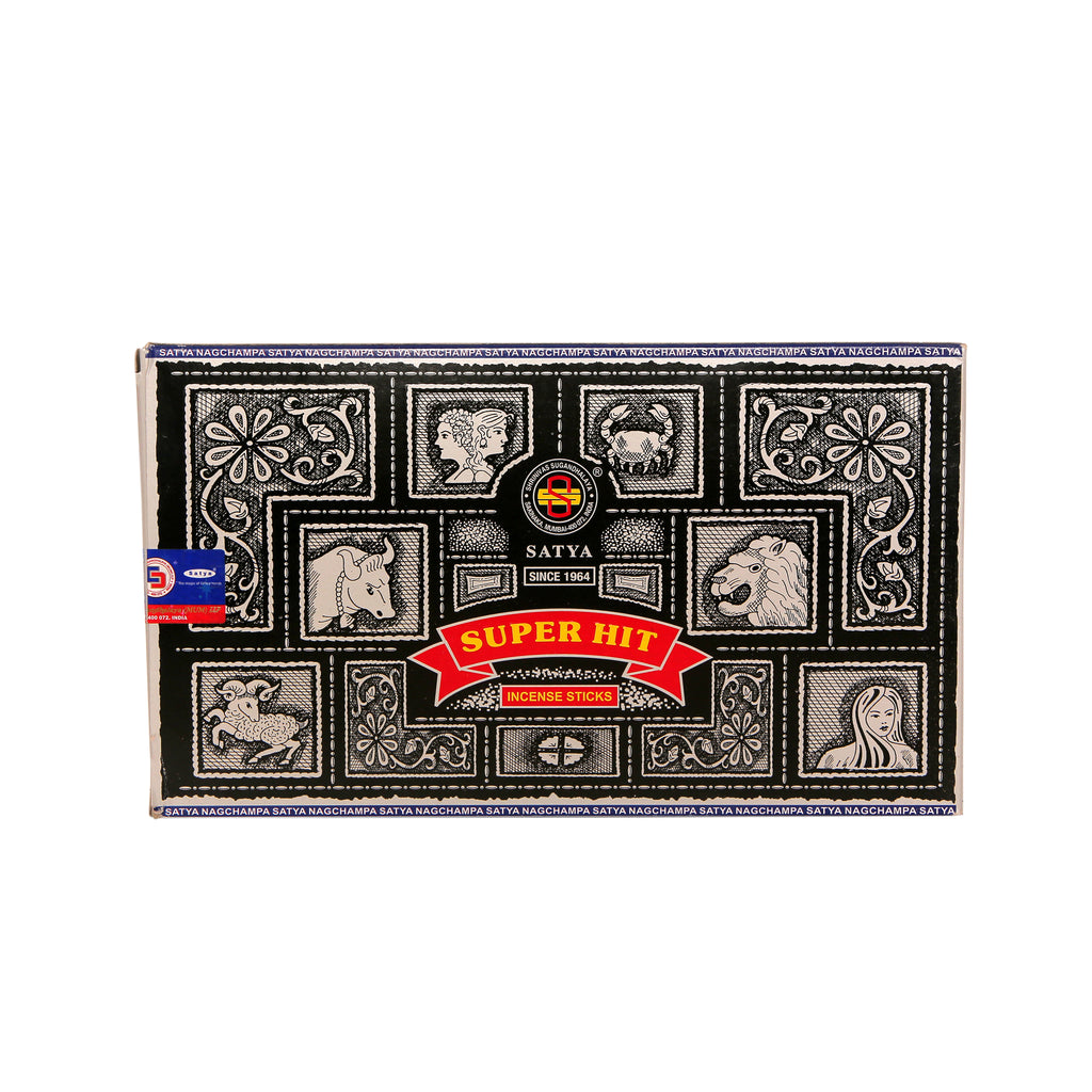 Satya Superhit Incense Sticks (Box of 12) – Premium Aromatic Fragrance