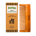 Neem Wood Wide Tooth Comb for Men and Women