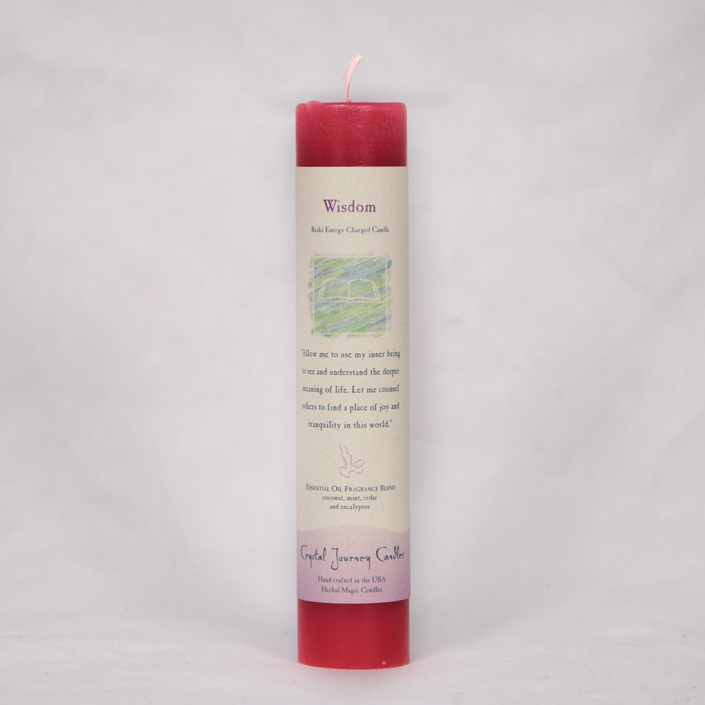 Crystal Journey: Herbal Magic Reiki-Charged Pillars