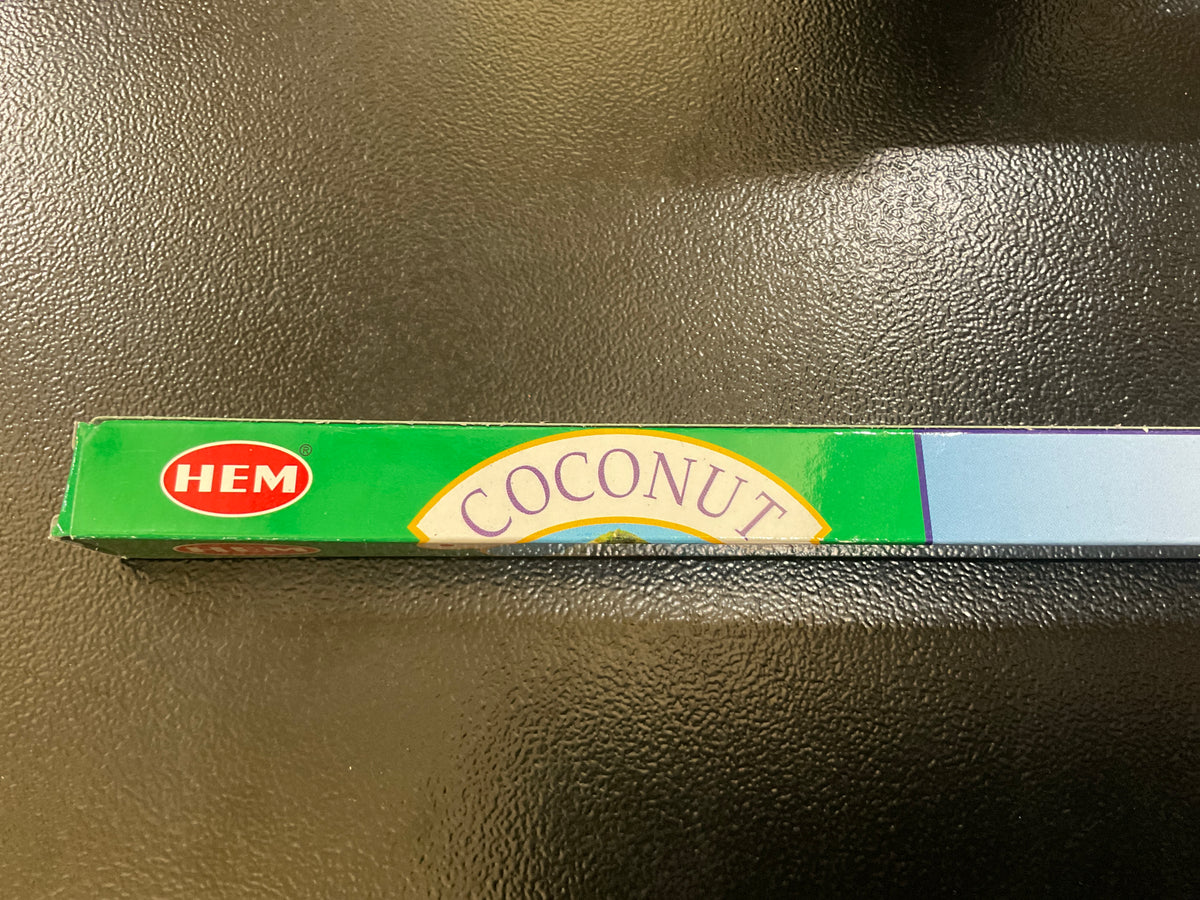 HEM - COCONUT - Square 8 Stick Box