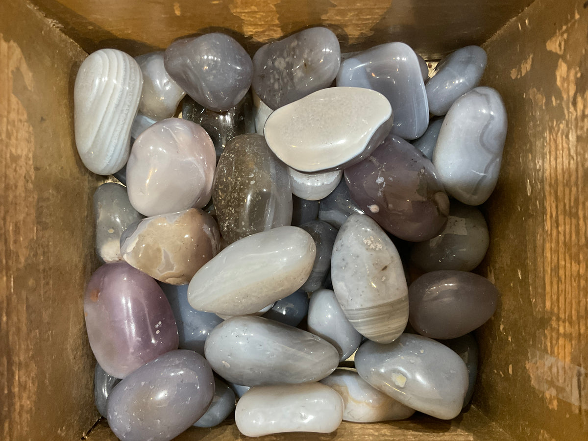 Tumbled Natural Agate