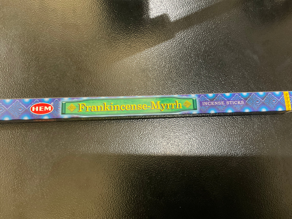 HEM - FRANKINCENSE & MYRRH - Square 8 Stick Box