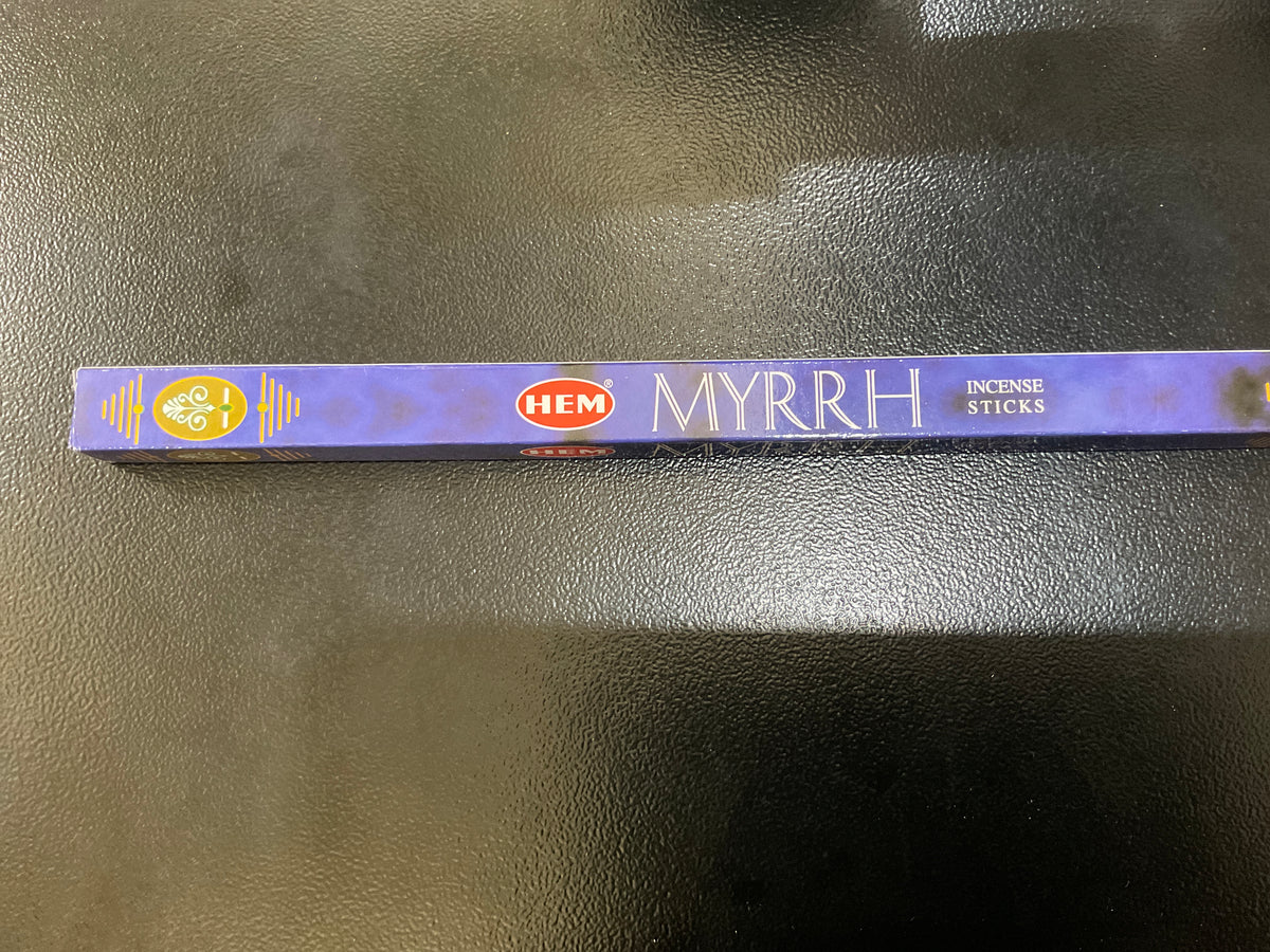 HEM - MYRRH - Square 8 Stick Box