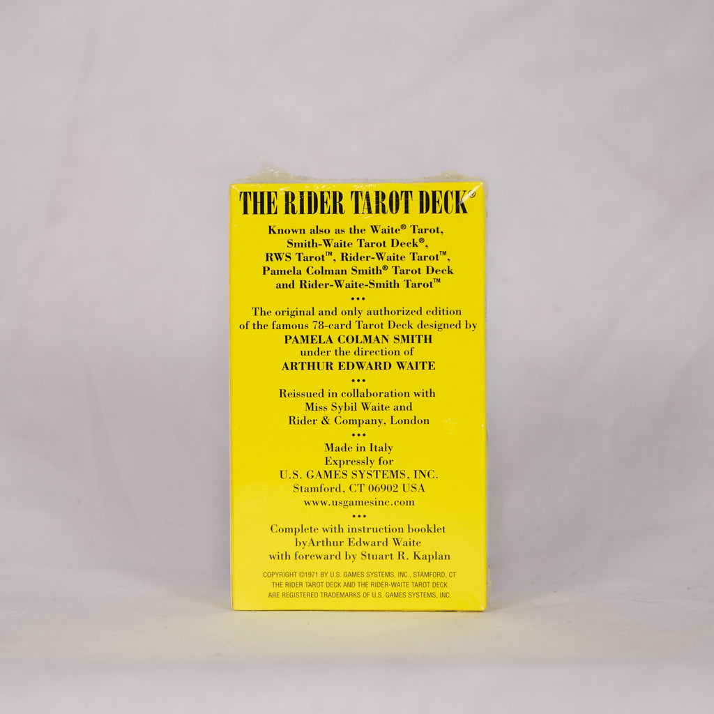 The Rider Tarot Deck